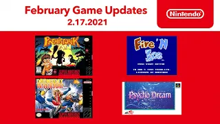 NES & Super NES - February 2021 Game Updates - Nintendo Switch Online