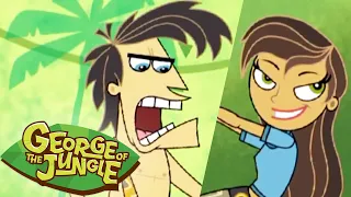 George Vs. Magnolia 🤺 | George of the Jungle | Full Episode | Cartoons For Kids