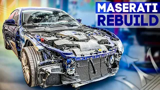 How to do REBUILDING WRECKED MASERATI GHIBLI