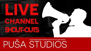 Promote Your YouTube Channel Here - Shoutout Night on Puša Studios