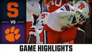 Syracuse vs. Clemson Football Highlights (2022)
