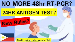 24hr Antigen Testing | Covid testing 24hrs prior to your initial flight.