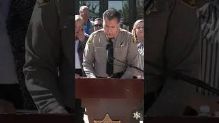 Sheriff Luna Provides Update Regarding Person Detained in the Murder of Deputy Ryan Clinkunbroomer