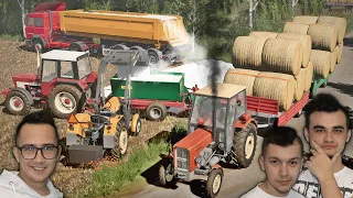 CO TU SIE DZIEJE! 😱 CIĘŻKA AKCJA SŁOMA & WAPNO 🔥 [TRANSPORT & ZAKUP] POLSKA WIEŚ 🔥 "Po Sąsiedzku"#53