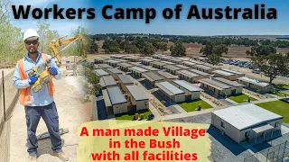 Workers Camp Tour | How good is a worker accommodation village in Australia? | The MAGnificent Show
