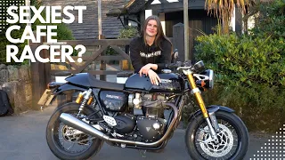 Triumph Thruxton RS Walk round // Is this THE sexiest Café racer ever?!