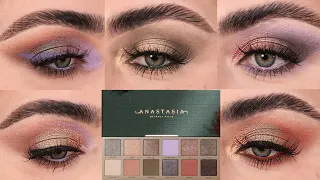 5 LOOKS ANASTASIA BEVERLY HILLS (ABH) NOUVEAU PALETTE | 5 LOOKS 1 PALETTE