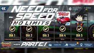 Need For Speed No Limits Android Jaguar C-X75 (2010) Dia 5 Eliminatoria Parte 1