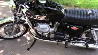 Moto Guzzi V7 Sport restored running