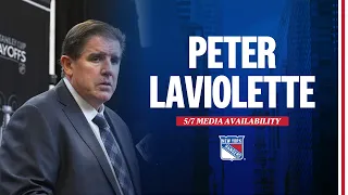 NYR vs CAR: Peter Laviolette Postgame Media Availability | May 7, 2024