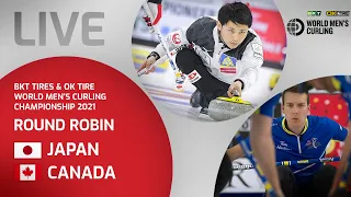 Japan v Canada - Round Robin - World Men's Curling Championship 2021