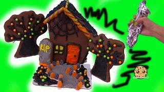 Halloween Gingerbread Cookie House Craft Kit No Bake Food Holiday Set Video