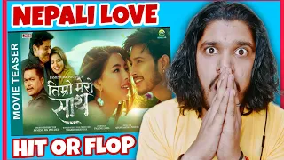 TIMRO MERO SAATH Trailer REACTION | New Nepali Movie Trailer REACTION | Maple Macha