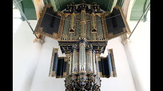 Westerkerk Enkhuizen, de eerste muziek uit het nieuwe orgel