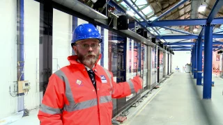 Crossrail railway systems: Platform screen doors installation trial