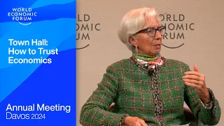 Town Hall: How to Trust Economics | Davos 2024 | World Economic Forum