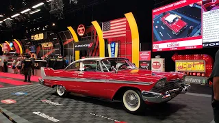 "Christine" 1958 Plymouth Fury does NOT sell at Mecum Auctions Kissimmee 2020