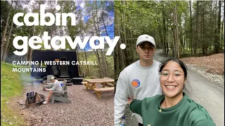 cabin getaway | camping | mountains | catskill mountains #camping #getawayhouse #catskillmountains