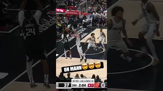 MANN OUT OF NOWHERE 🤯 | LA Clippers