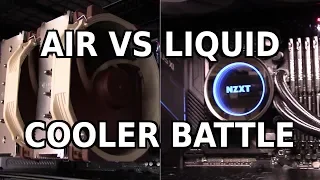 Air Cooling vs. Liquid Cooling: The Ultimate Showdown (feat. Noctua NH-D15 vs. NZXT Kraken X72)