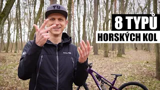 8 druhů horských kol: Vyznáte se v nich?