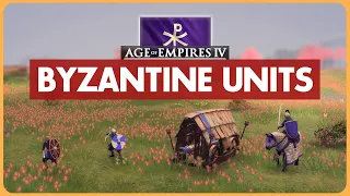 All NEW Byzantine Units in AoE4!