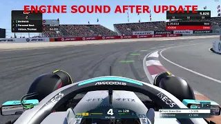 F1 22 Game: Engine Sound Update Comparison