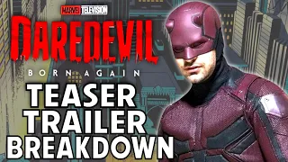 Daredevil Born Again Teaser Trailer Breakdown   Disney Upfront MCU Presentation   MCU News