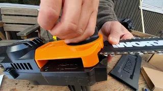 Unboxing and testing WORX WG322E.9 Basic 20V