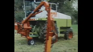 Claas Jaguar 600 MEGA promo clip from 1988 + GERMAN