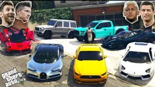 GTA 5 - Stealing FAMOUS FOOTBALLER Super Cars with Franklin! (Real Life Cars #123) #2022