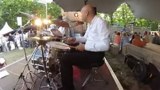 Funkiest drummer from the Netherlands playing Sexmachine