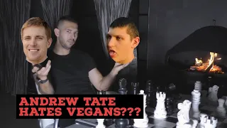 VEGANS REACT to ANDREW TATE??? "Andrew Tate's Unique Perspective on Vegetarians & Vegans"