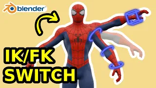 How to Quickly Rig IK FK in Blender (For Beginners)