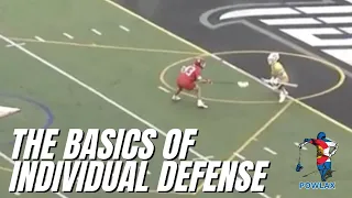 Basics of Individual Defensive Play in Lacrosse | POWLAX