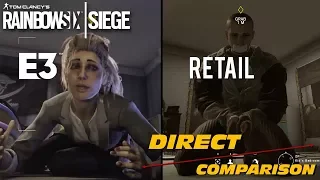 Rainbow Six: Siege E3 vs Retail | Direct Comparison