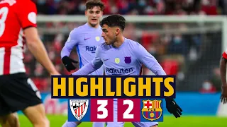 ATHLETIC CLUB 3-2 BARÇA | HIGHLIGHTS COPA DEL REY 🔵🔴