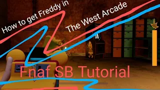 How to get Freddy in the West arcade after 6 am | Fnaf Security Breach | tutorial