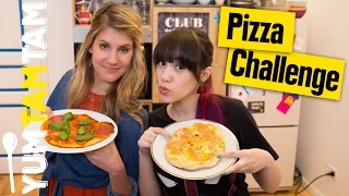 Pizza-Challenge // Wer hat den leckersten Belag? // #yumtamtam