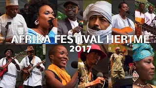 AFRIKA FESTIVAL HERTME 2017 - ONE song OF EACH artist