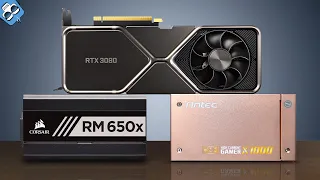 Can the RTX 3080 manage below a 750W power supply?