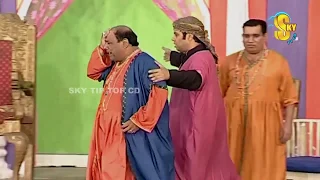 Agha Majid Nasir Chinyoti and Iftikhar Thakur Stage Drama Chuski Clip