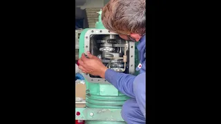 bitzer compressor overholin model no 6FE-44Y-20d  how to fitting and testing