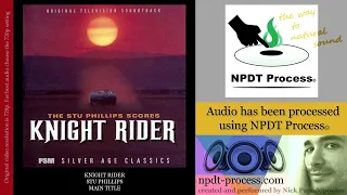 Knight Rider - Stu Phillips - Main Title | High-Quality Audio