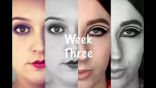 Vlog #3 | Week 3 TV, Film and Theatre Makeup and Hair | BellaIzzy