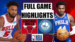 Philadelphia 76ers vs  Chicago Bulls Full Game Highlight | January 6 2023 NBA Regular Season