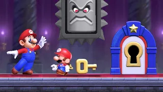 Mario vs. Donkey Kong (Switch) - World 5+: Spooky House Plus (All Gold Stars)