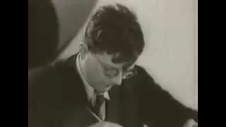 Dmitri Shostakovich filmed in 1944 (Rare)