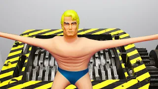 SHREDDING STRETCH ARMSTRONG TOYS AND FOOD