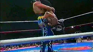 Rey Misterio Sr. & Rey Misterio Jr. vs. Fuerza Guerrera & Juventud Guerrera - WWA Tag Team Titles